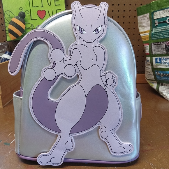 Loungefly Handbags - Loungefly Pokemon Mewtwo Mini Backpack New With Tags